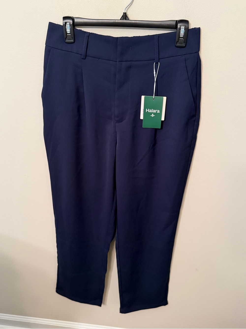 NWT Halara Navy Blue Comfy Dress Pants size Medium